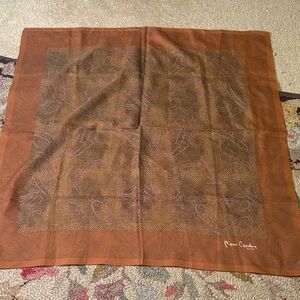 Pierre Cardin Elegant Tan Scarf